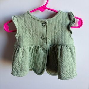 Carter Green Quilted vest